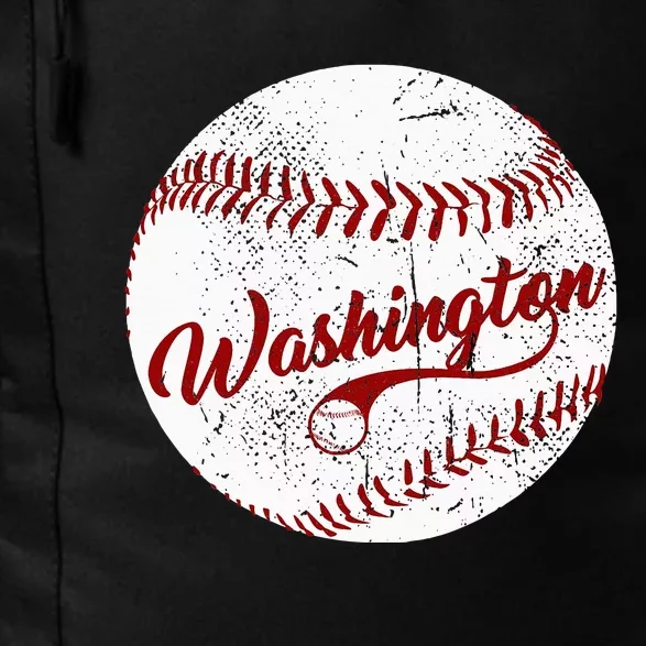 Baseball Washington Dc Team Love Baseball National Pastime Daily Commute Backpack