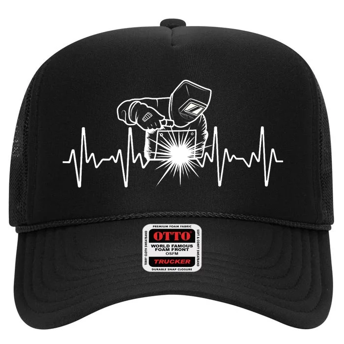 Best Welding Design Metal Welding Weld Welder High Crown Mesh Trucker Hat