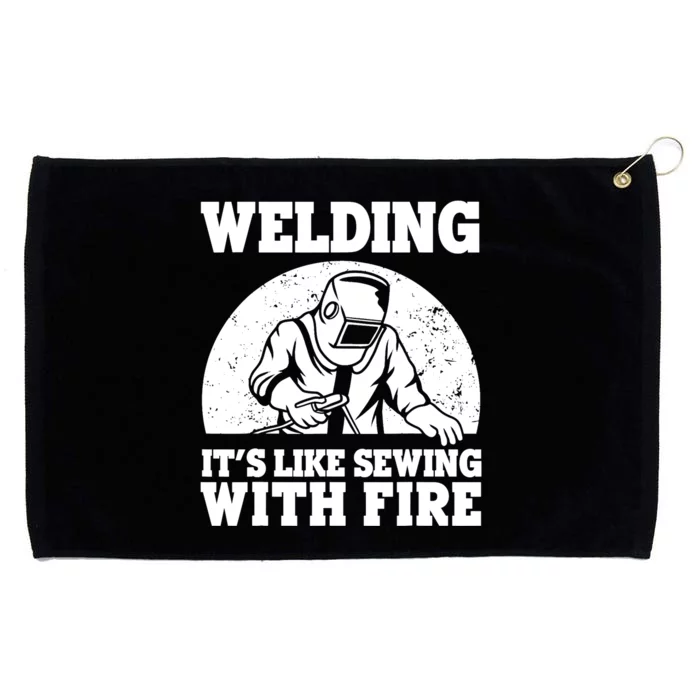 Best Welding Design Welder Welding Metal Weld Grommeted Golf Towel