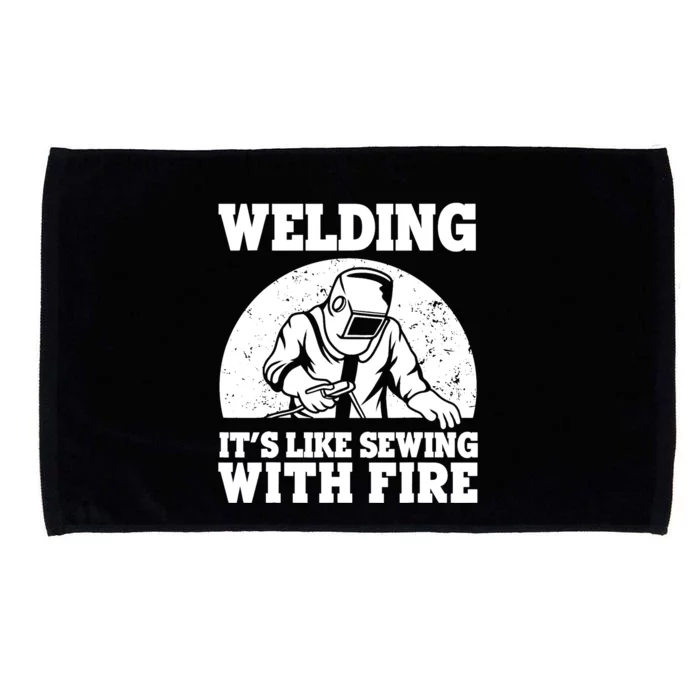 Best Welding Design Welder Welding Metal Weld Microfiber Hand Towel