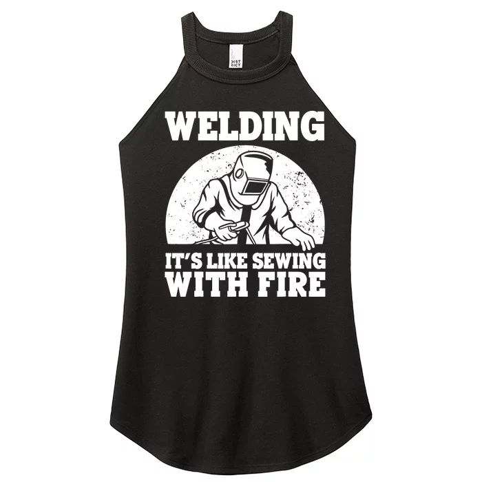 Best Welding Design Welder Welding Metal Weld Women’s Perfect Tri Rocker Tank