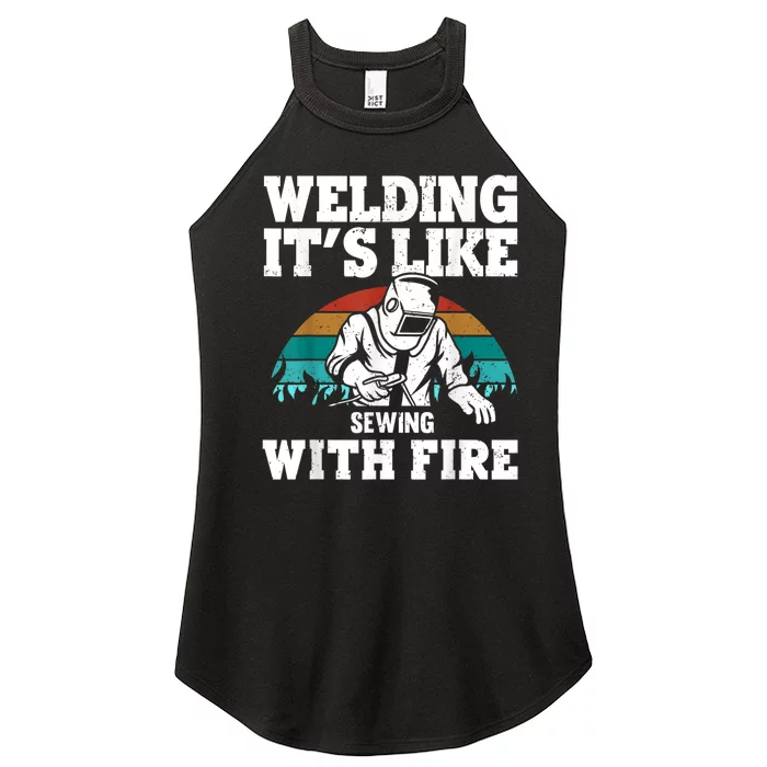 Best Welding Design For Men Women Welder Welding Metal Weld Women’s Perfect Tri Rocker Tank