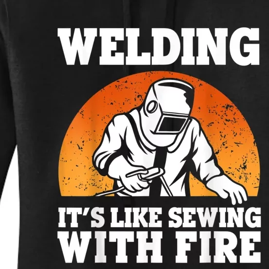 Best Welding Design For Men Women Welder Welding Metal Weld Women's Pullover Hoodie