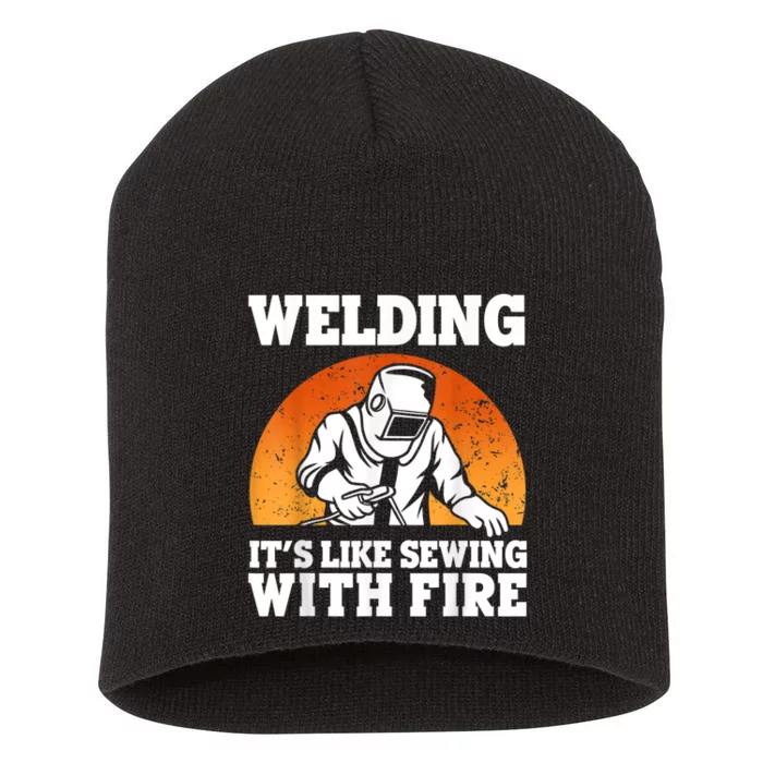 Best Welding Design For Men Women Welder Welding Metal Weld Short Acrylic Beanie