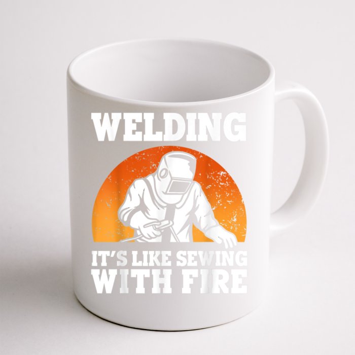 Best Welding Design For Men Women Welder Welding Metal Weld Front & Back Coffee Mug