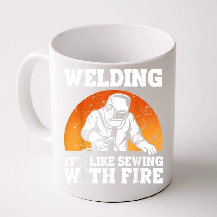 Best Welding Design For Men Women Welder Welding Metal Weld Front & Back Coffee Mug