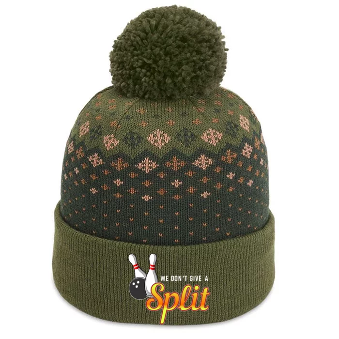 Bowling We Don't Give A Split The Baniff Cuffed Pom Beanie