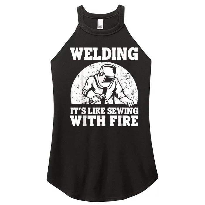 Best Welding Design For Men Women Welder Welding Metal Weld Women’s Perfect Tri Rocker Tank