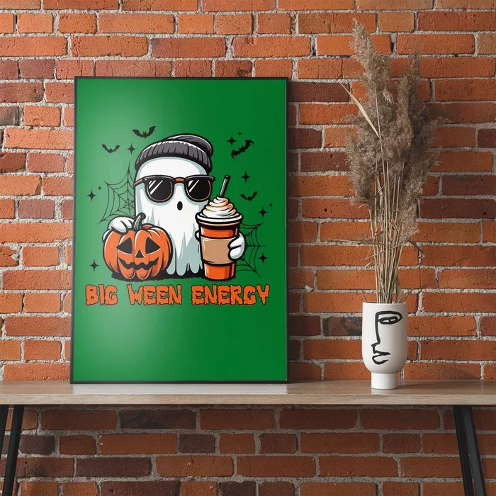 Big Ween Energy Ghost Sunglasses Gift Poster