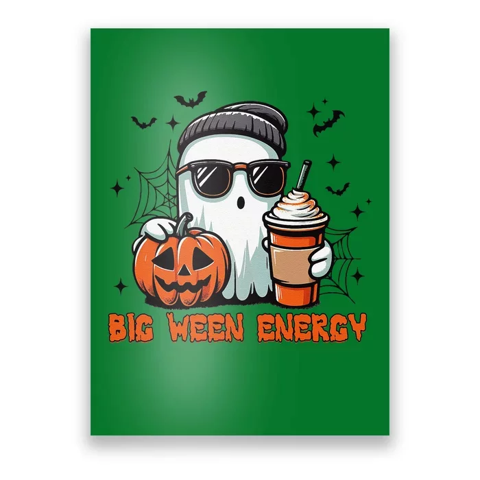 Big Ween Energy Ghost Sunglasses Gift Poster