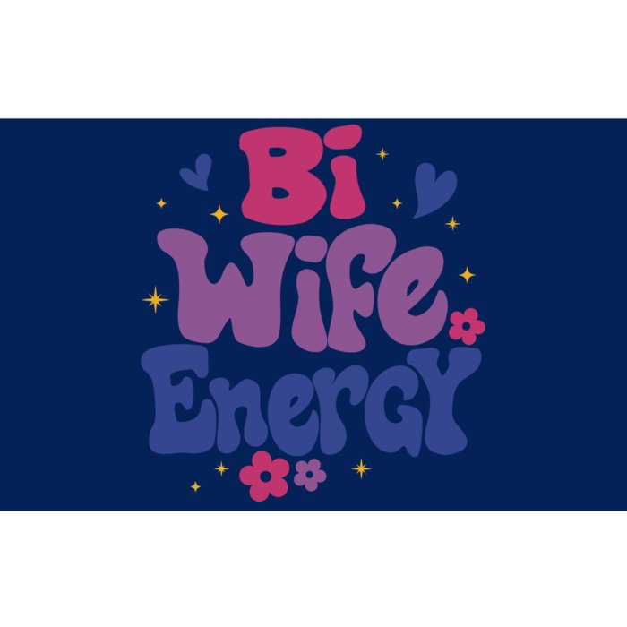 Bi Wife Energy Lgbt Month Pride Month Bumper Sticker