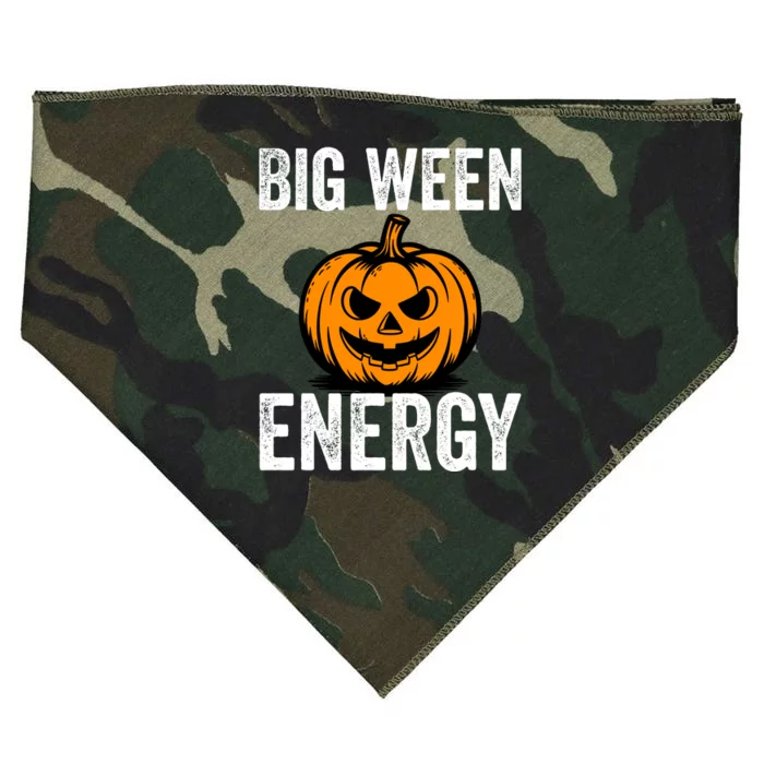 Big Ween Energy Halloween USA-Made Doggie Bandana