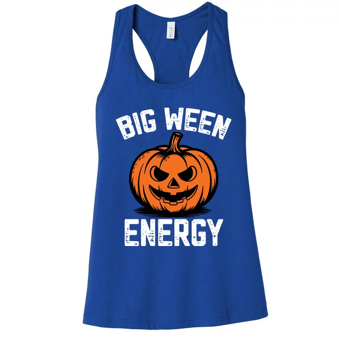 Big Ween Energy Halloween Women's Racerback Tank