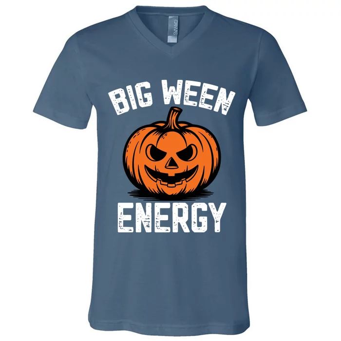 Big Ween Energy Halloween V-Neck T-Shirt