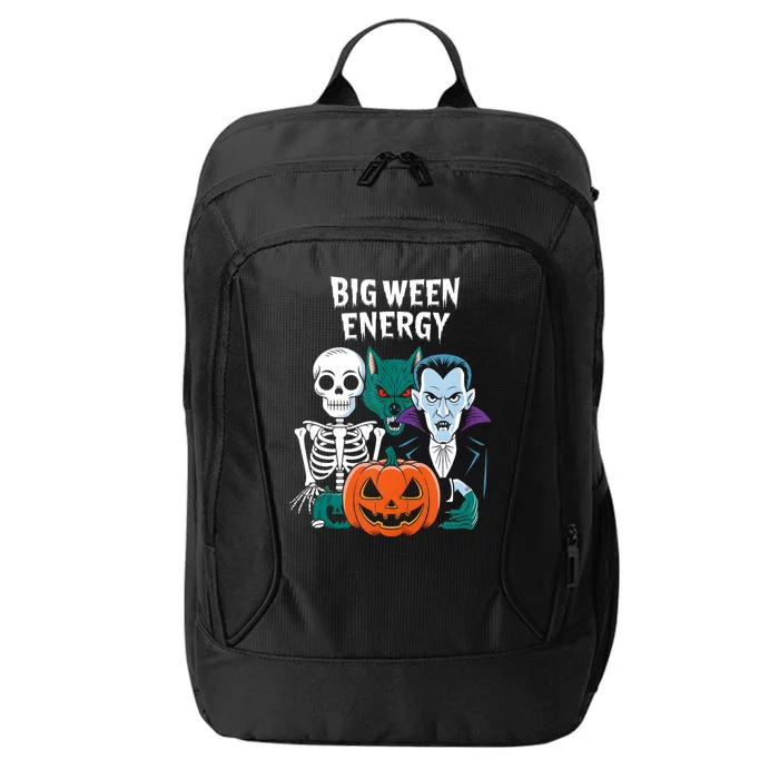 Big Ween Energy Funny Halloween City Backpack