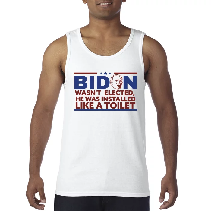 Biden Wasn’T Elected He Was Installed Like A Toilet Tank Top