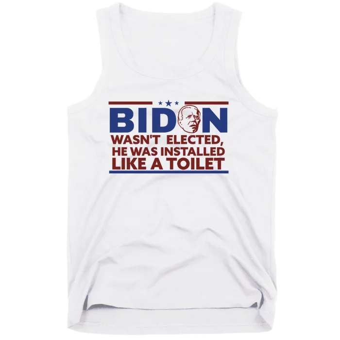 Biden Wasn’T Elected He Was Installed Like A Toilet Tank Top