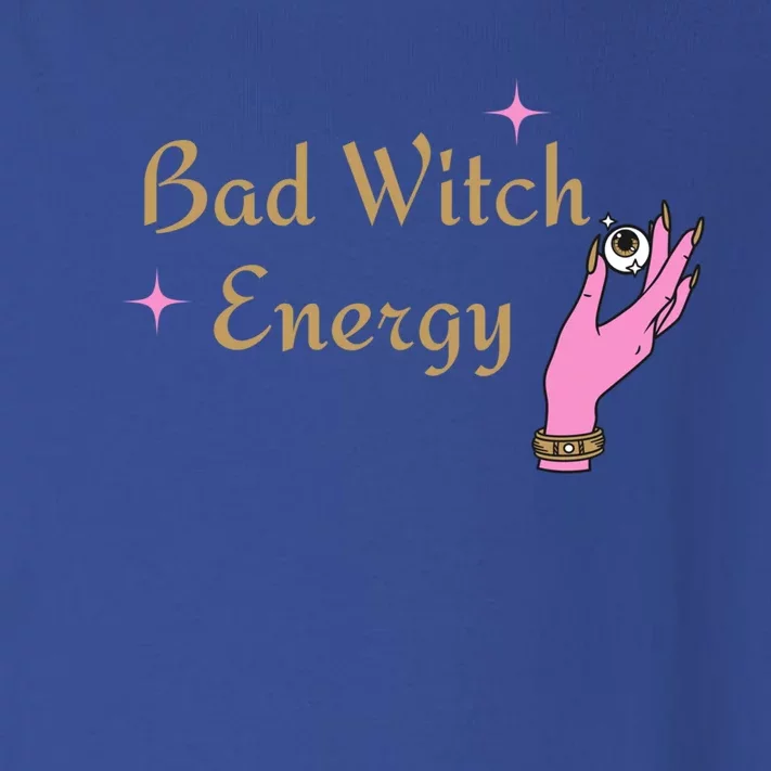 Bad Witch Energy Halloween Gift Toddler Long Sleeve Shirt