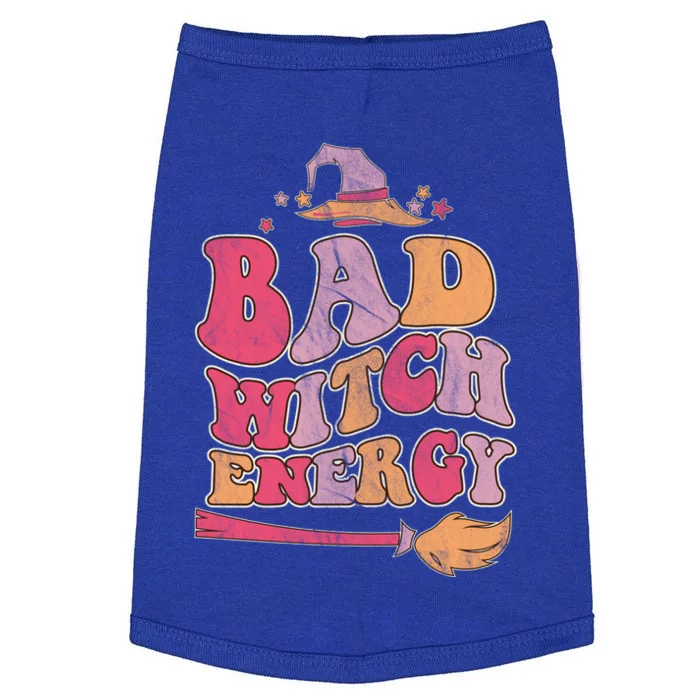 Bad Witch Energy Halloween Witch Costume Cool Gift Doggie Tank