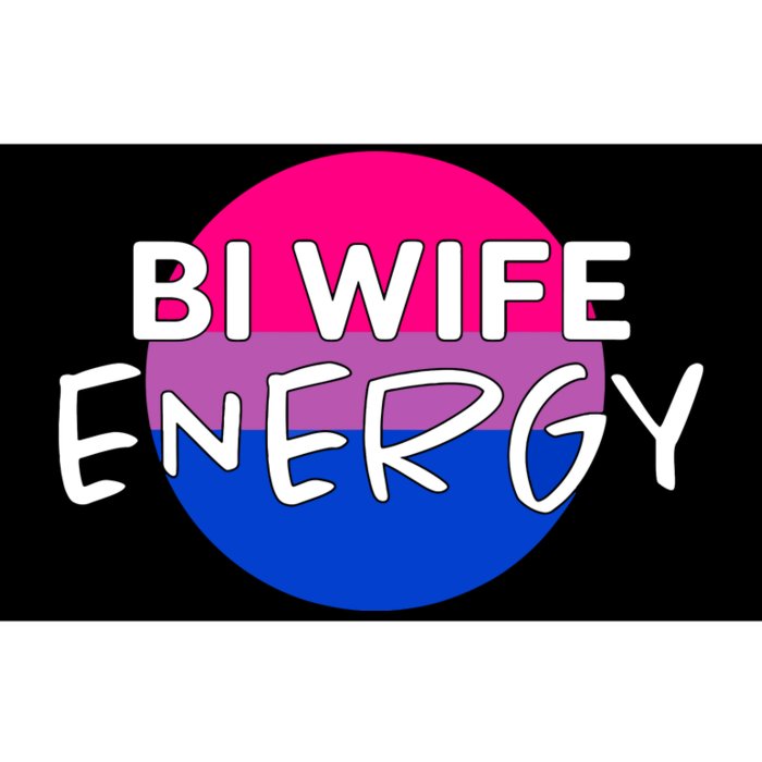 Bi Wife Energy Bisexual Pride Bisexual Flag Bi Pride Bumper Sticker