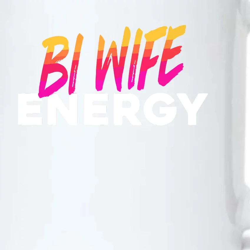 Bi Wife Energy Bisexual Pride Bisexual Flag Bi Pride Black Color Changing Mug