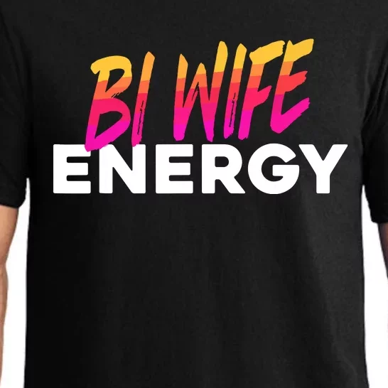 Bi Wife Energy Bisexual Pride Bisexual Flag Bi Pride Pajama Set