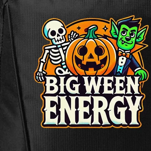 Big Ween Energy Halloween Funny City Backpack