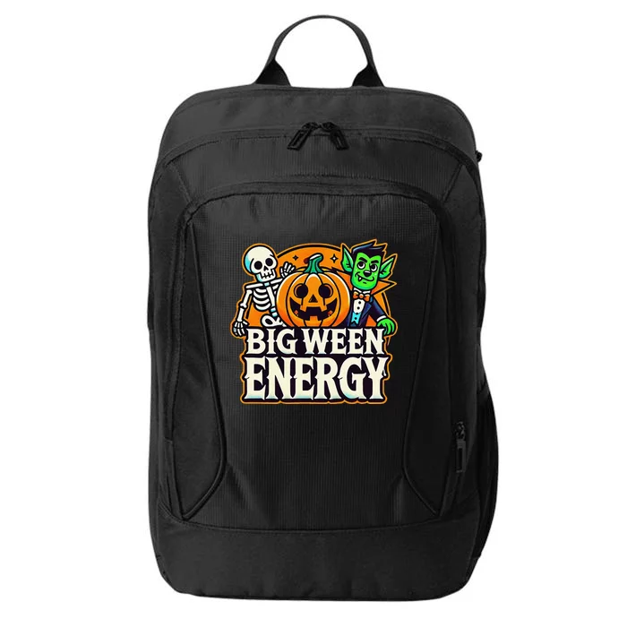 Big Ween Energy Halloween Funny City Backpack