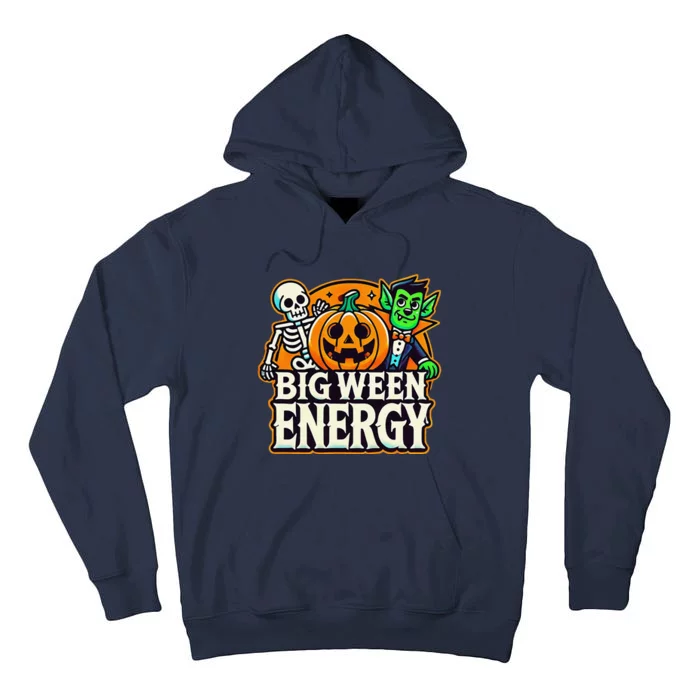 Big Ween Energy Halloween Funny Tall Hoodie