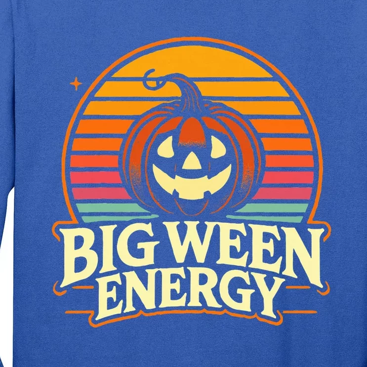 Big Ween Energy Carved Pumpkins Tall Long Sleeve T-Shirt