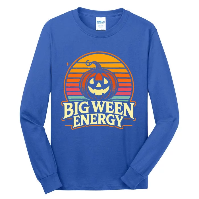 Big Ween Energy Carved Pumpkins Tall Long Sleeve T-Shirt