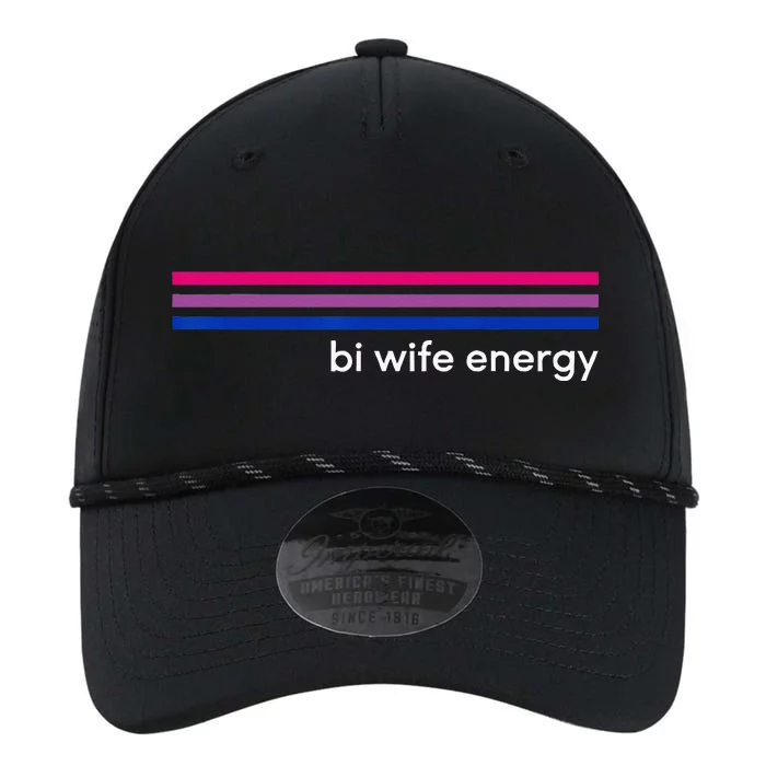 Bi Wife Energy Bisexual Pride Flag Bisexuality LGBTQ Performance The Dyno Cap