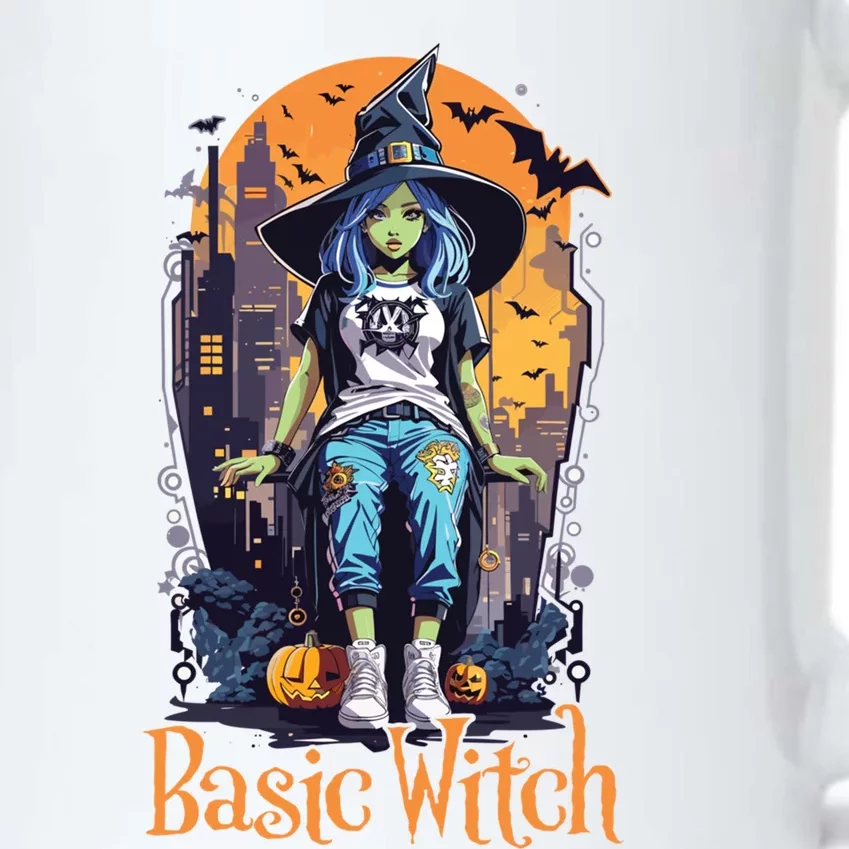 Basic Witch Funny Urban Halloween Zombie Witch Streetwear Cute Gift Black Color Changing Mug