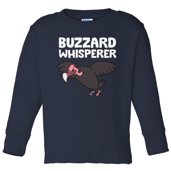 Buzzard Whisperer Funny Turkey Vulture Toddler Long Sleeve Shirt