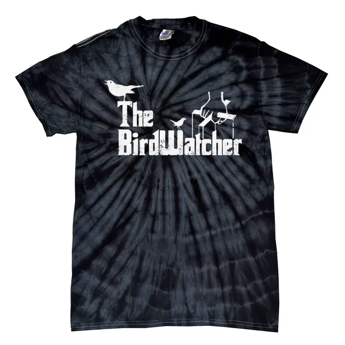 Bird Watching Funny Bird Watcher Tie-Dye T-Shirt