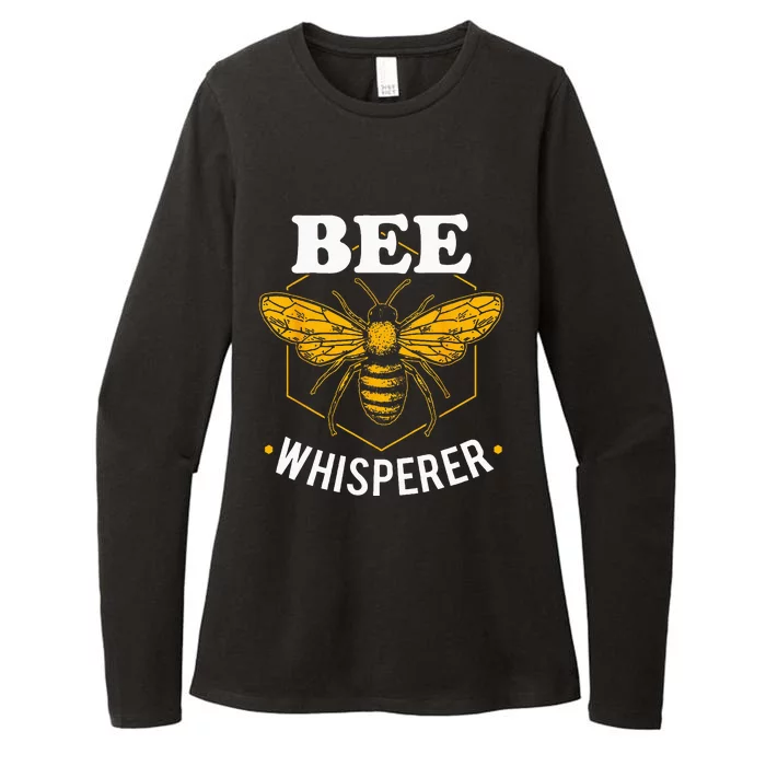 Bee Whisperer Funny Beekeeping & Beekeeper Womens CVC Long Sleeve Shirt