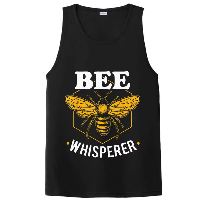 Bee Whisperer Funny Beekeeping & Beekeeper Performance Tank