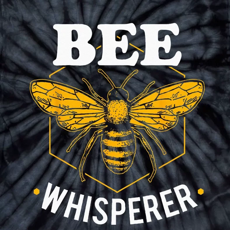 Bee Whisperer Funny Beekeeping & Beekeeper Tie-Dye T-Shirt