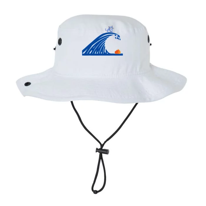 Blue Wave For Kamala Harris Trump Funny Sarcastic Legacy Cool Fit Booney Bucket Hat