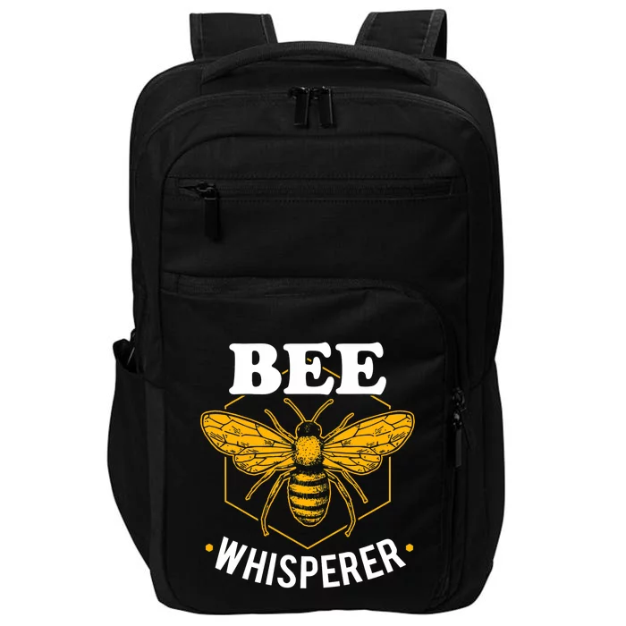 Bee Whisperer Funny Beekeeping & Beekeeper Impact Tech Backpack