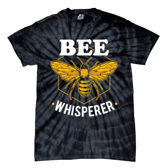 Bee Whisperer Funny Beekeeping & Beekeeper Tie-Dye T-Shirt