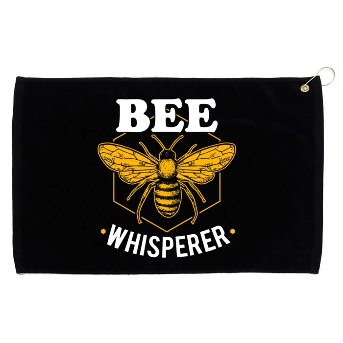 Bee Whisperer Funny Beekeeping & Beekeeper Grommeted Golf Towel