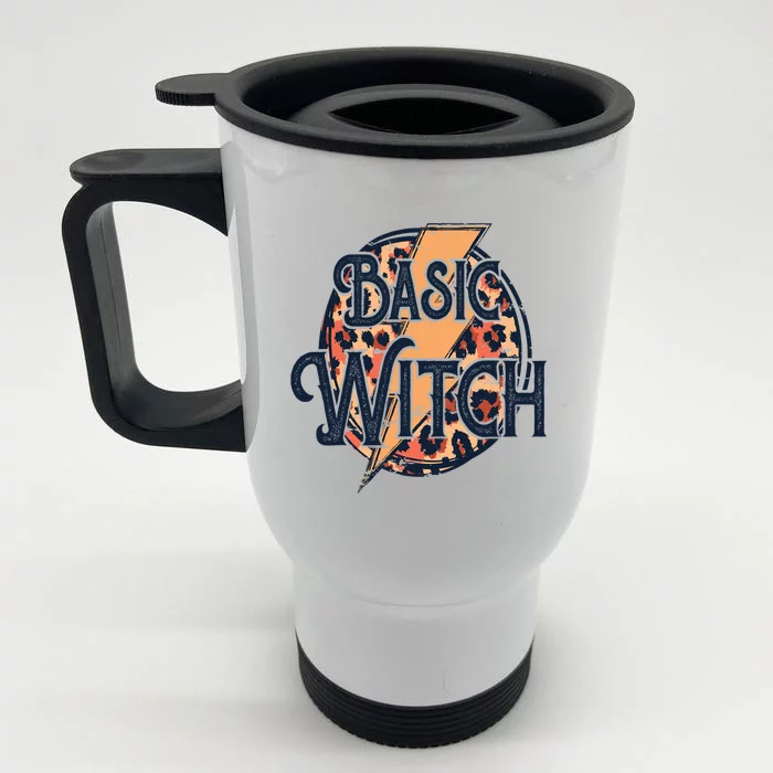 Basic Witch Fun Gift Front & Back Stainless Steel Travel Mug