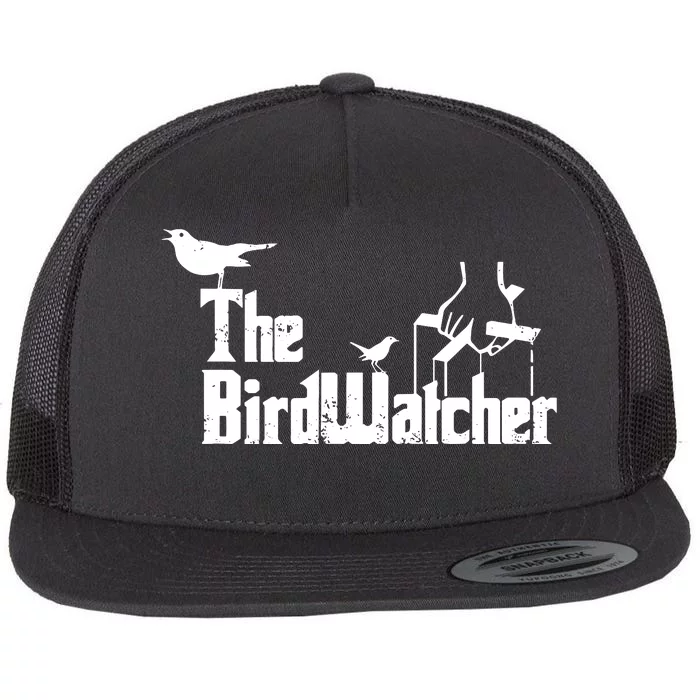 Bird Watching Funny Bird Watcher Flat Bill Trucker Hat