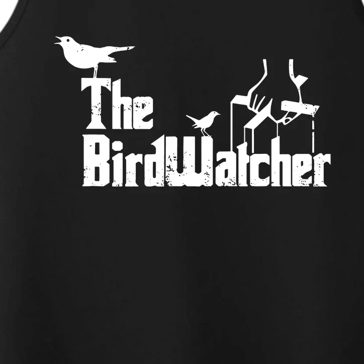 Bird Watching Funny Bird Watcher Performance Tank