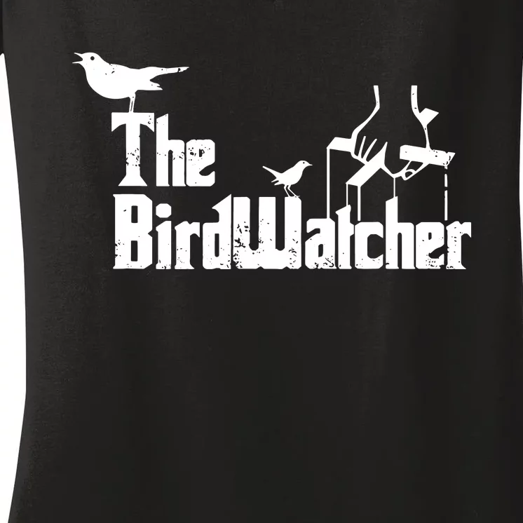 Bird Watching Funny Bird Watcher Women's V-Neck T-Shirt