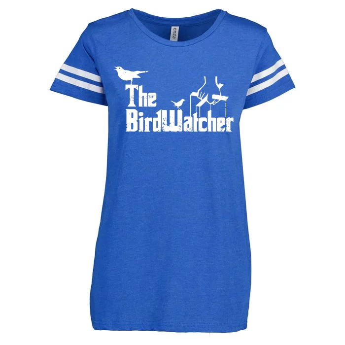 Bird Watching Funny Bird Watcher Enza Ladies Jersey Football T-Shirt