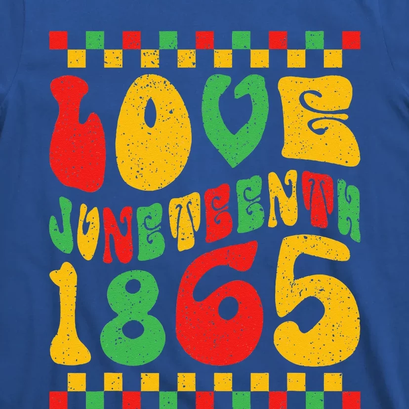 Black Women Free Ish Since 1865 I Love Juneteenth T-Shirt