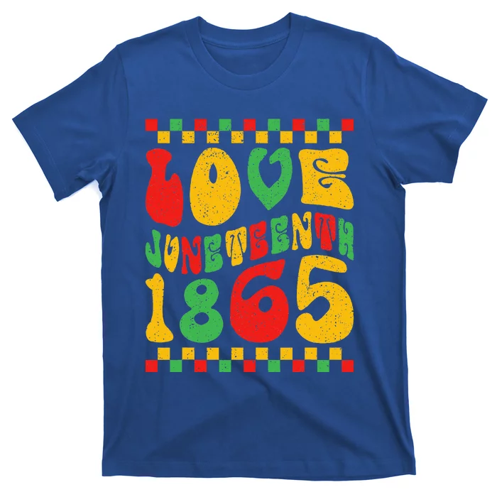 Black Women Free Ish Since 1865 I Love Juneteenth T-Shirt