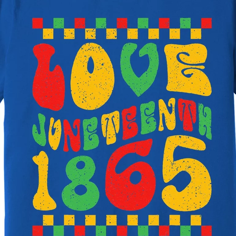 Black Women Free Ish Since 1865 I Love Juneteenth Premium T-Shirt